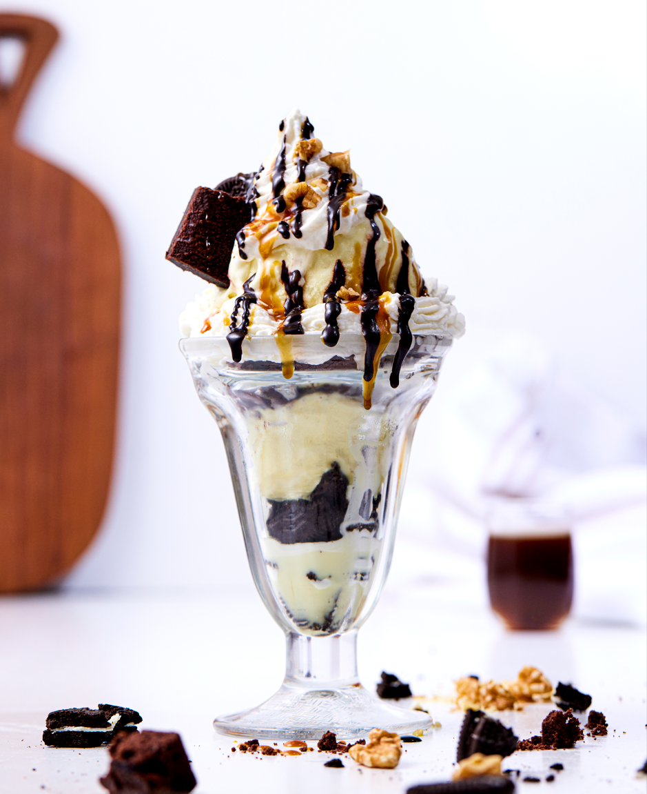 Crave Brownie Sundae